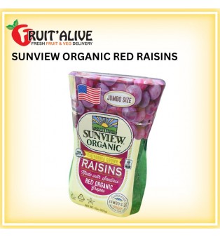 ORGANICALLY GROWN RASINS RED SEEDLESS