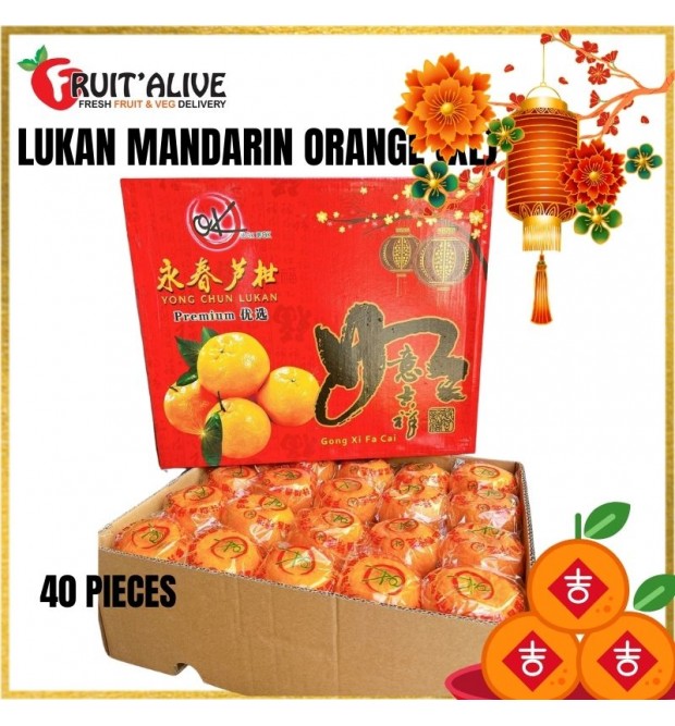 LUKAN MANDIRIN ORANGE 40 PIECES (L) 