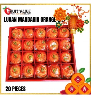 LUKAN MANDIRIN ORANGE 20 PIECES (XL) 