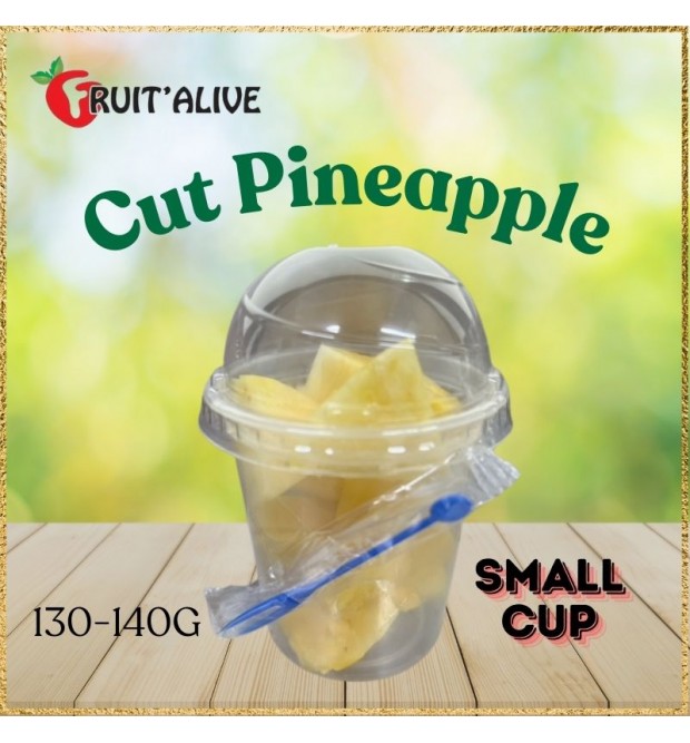 CUT HONEY PINEAPPLE WITH PLUM POWDER 130-140GM