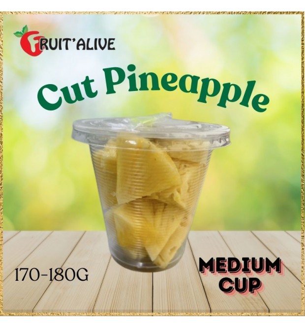 CUT HONEY PINEAPPLE WITH PLUM POWDER 170-180GM