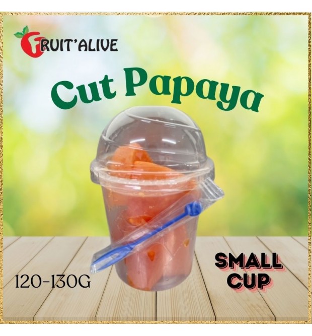 CUT PAPAYA 120-130GM